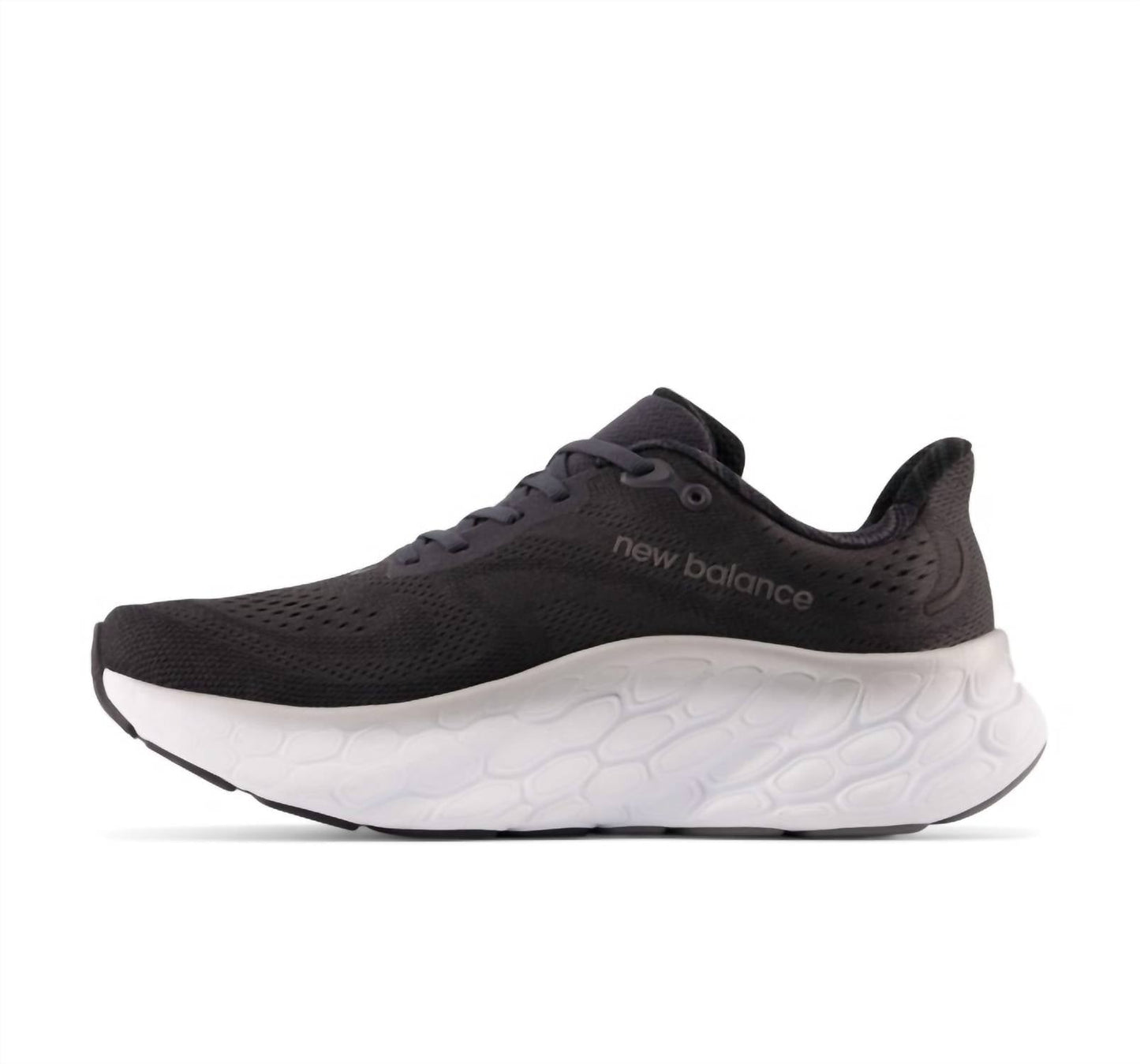Men's Fresh Foam X More V4 Running Shoes In Black Phantom