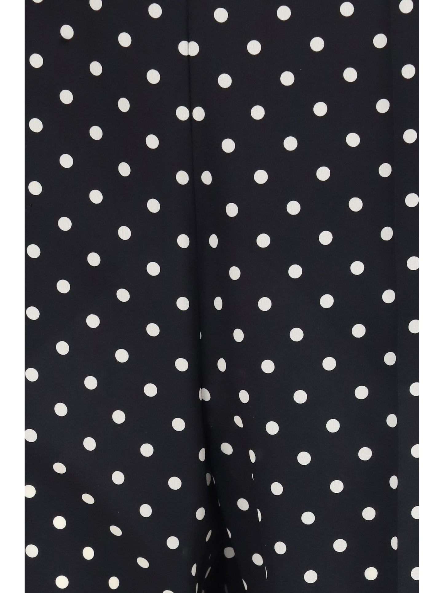 Valentino Women Polka-Dot Crêpe De Chine Pants