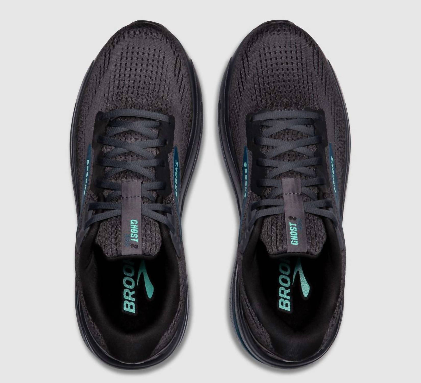 Men's Ghost Max 2 Running Shoe In Ebony/cockatoo/blue Sapphire