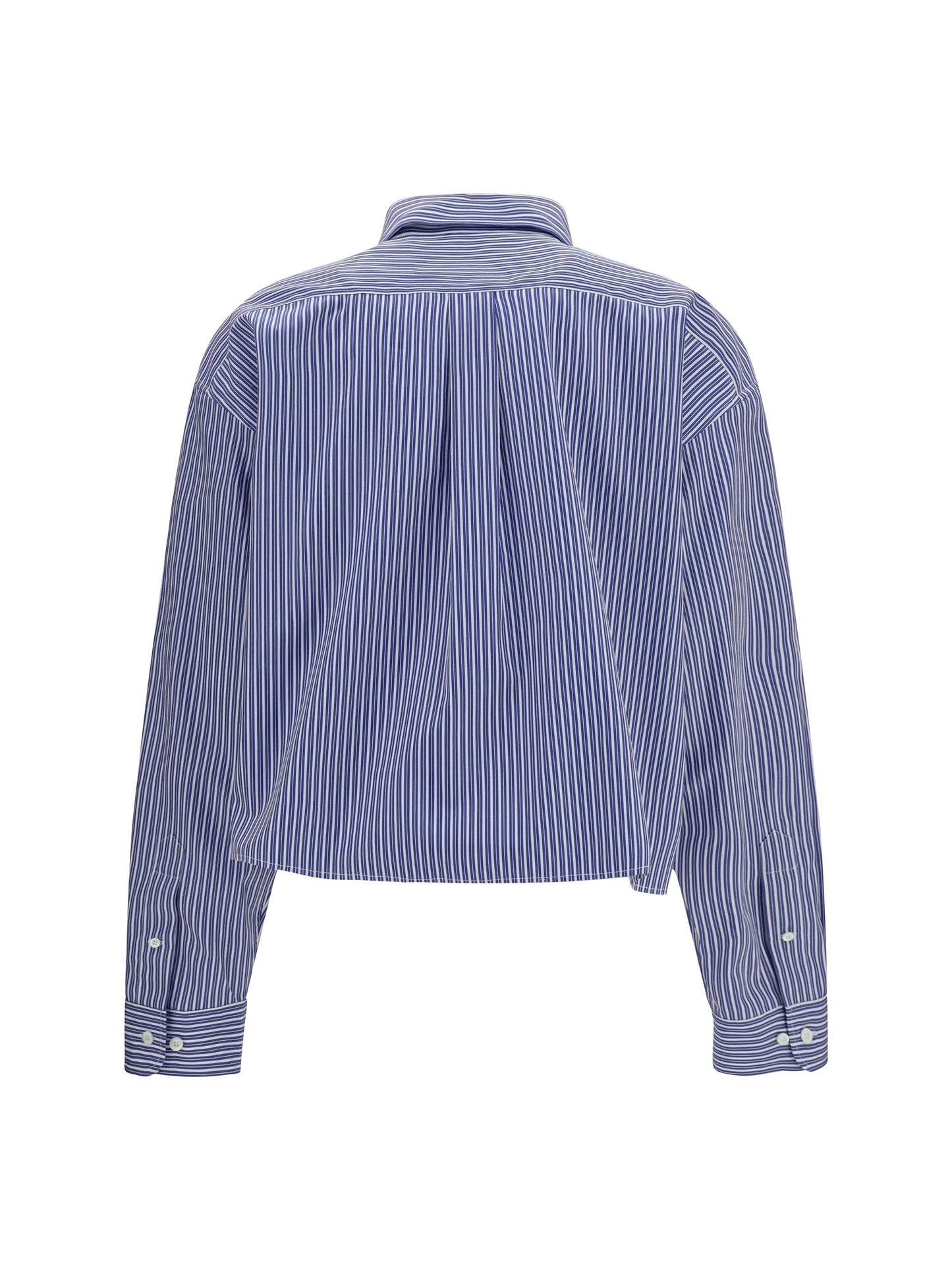 Miu Miu Women Striped Cotton Shirt