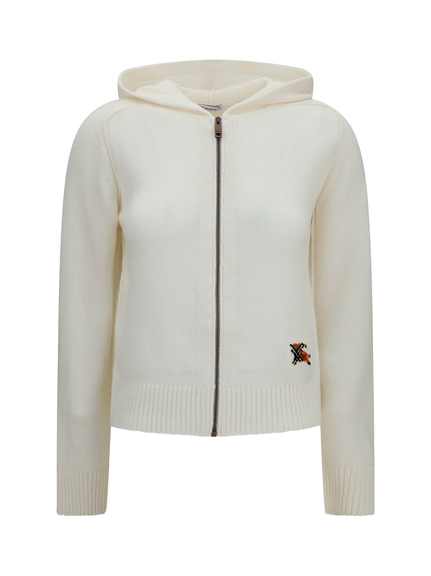 Burberry Women Wool Hooded Cardigan
