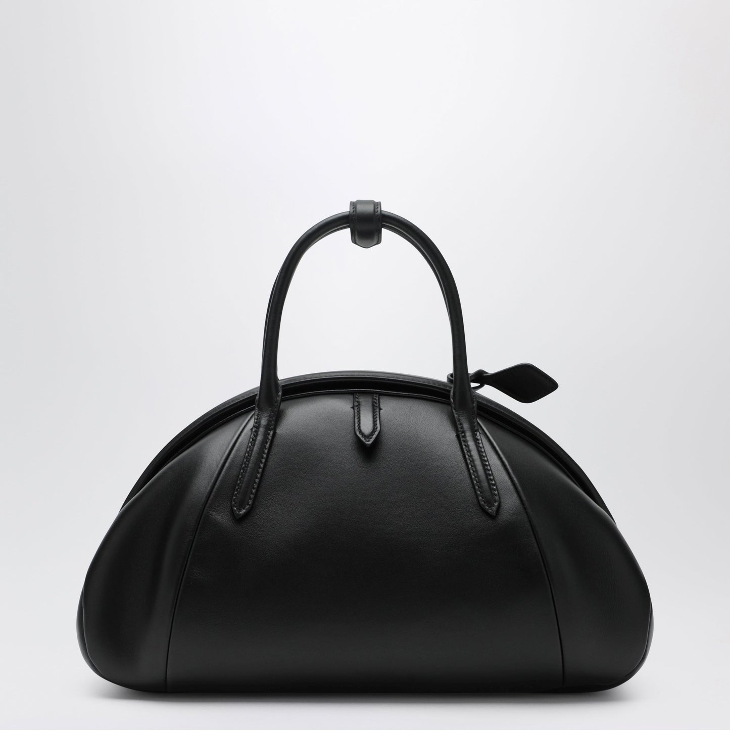 Alaia Black Leather Purse Handbag Women