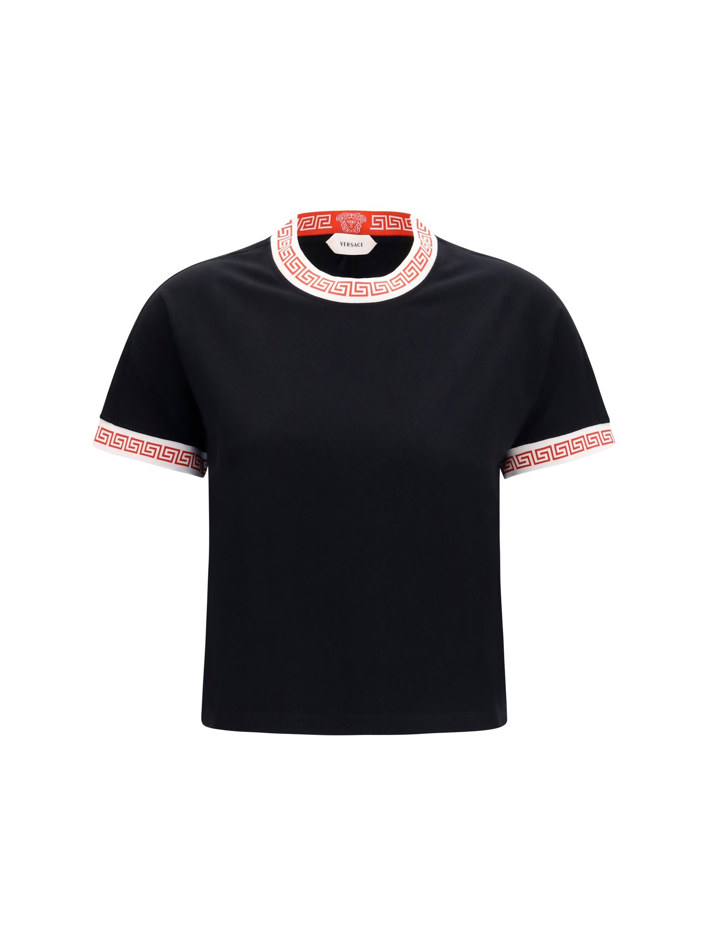 Versace Women T-Shirt With Greca Details