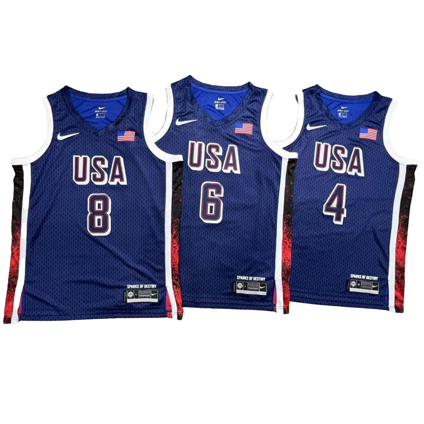 Anthony Davis Team USA 2024 Olympics Jersey