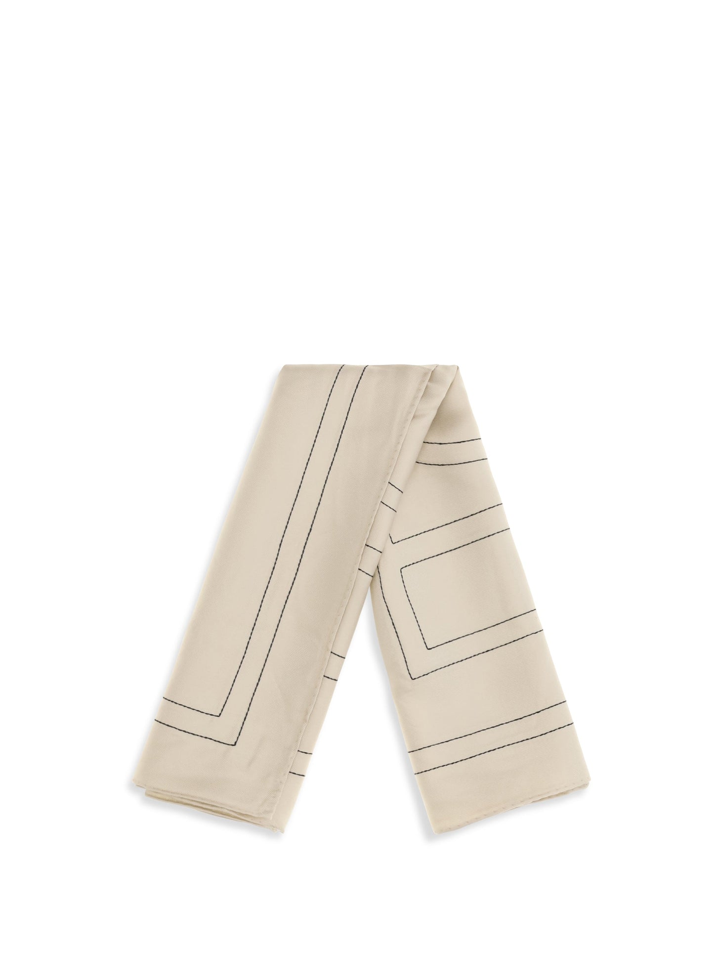 Toteme Women Silk Scarf With Embroidery