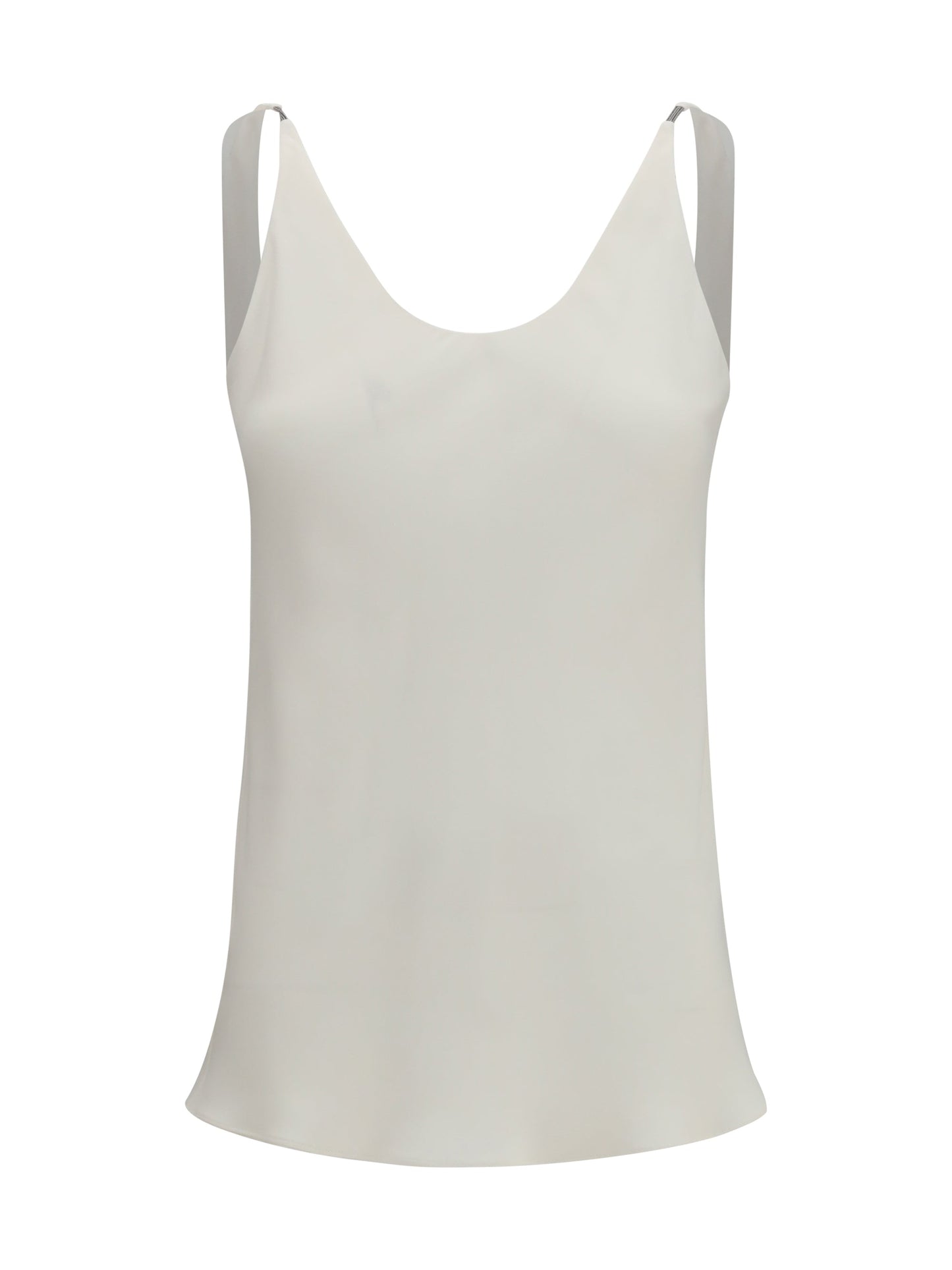 Brunello Cucinelli Women Silk Crêpe Sablé Top