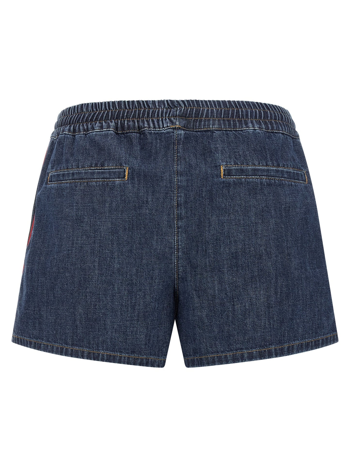 Valentino Garavani Women Valentino Garavani Chambray Denim Shorts