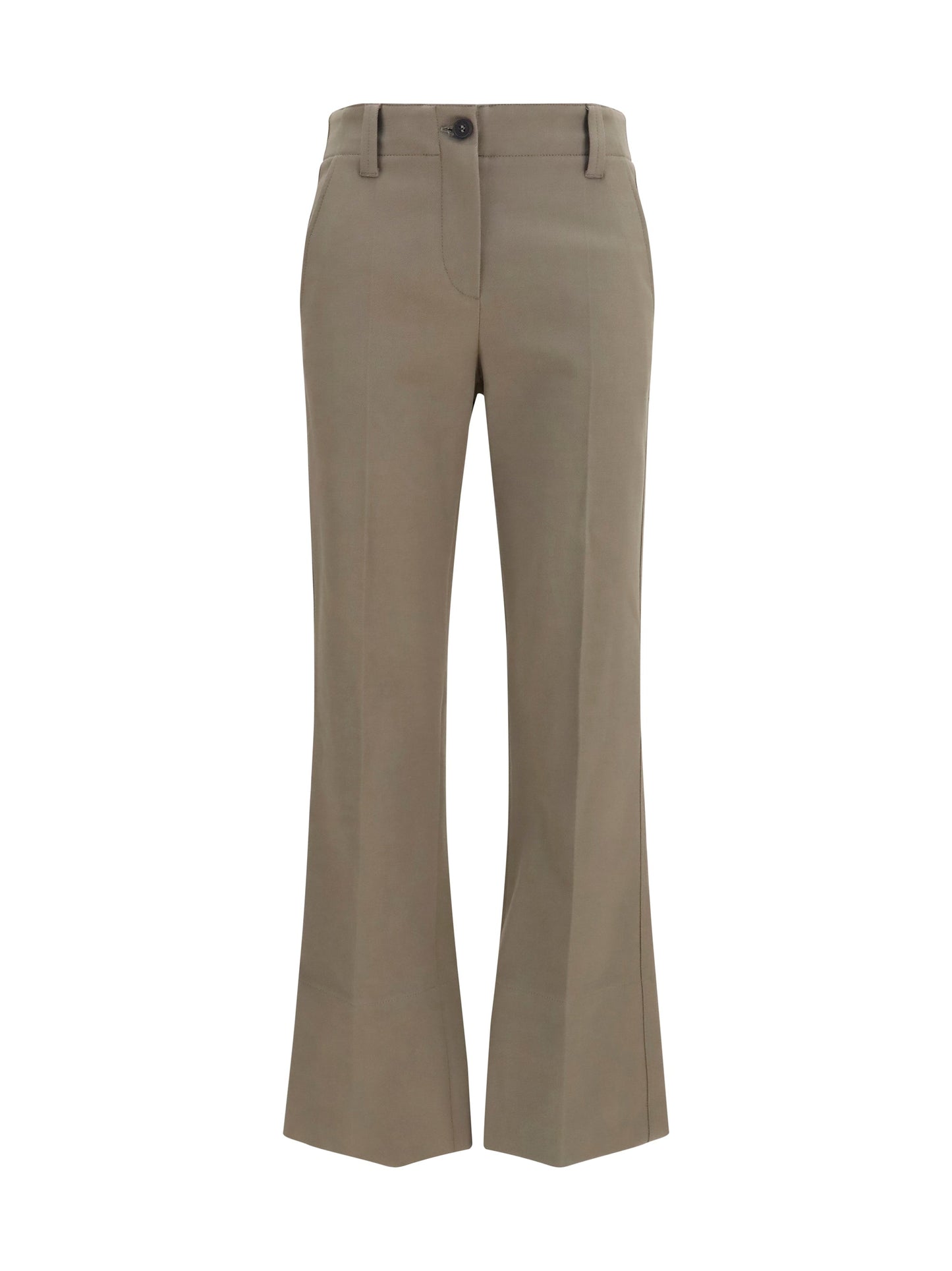 Brunello Cucinelli Women Slim Flared Pants