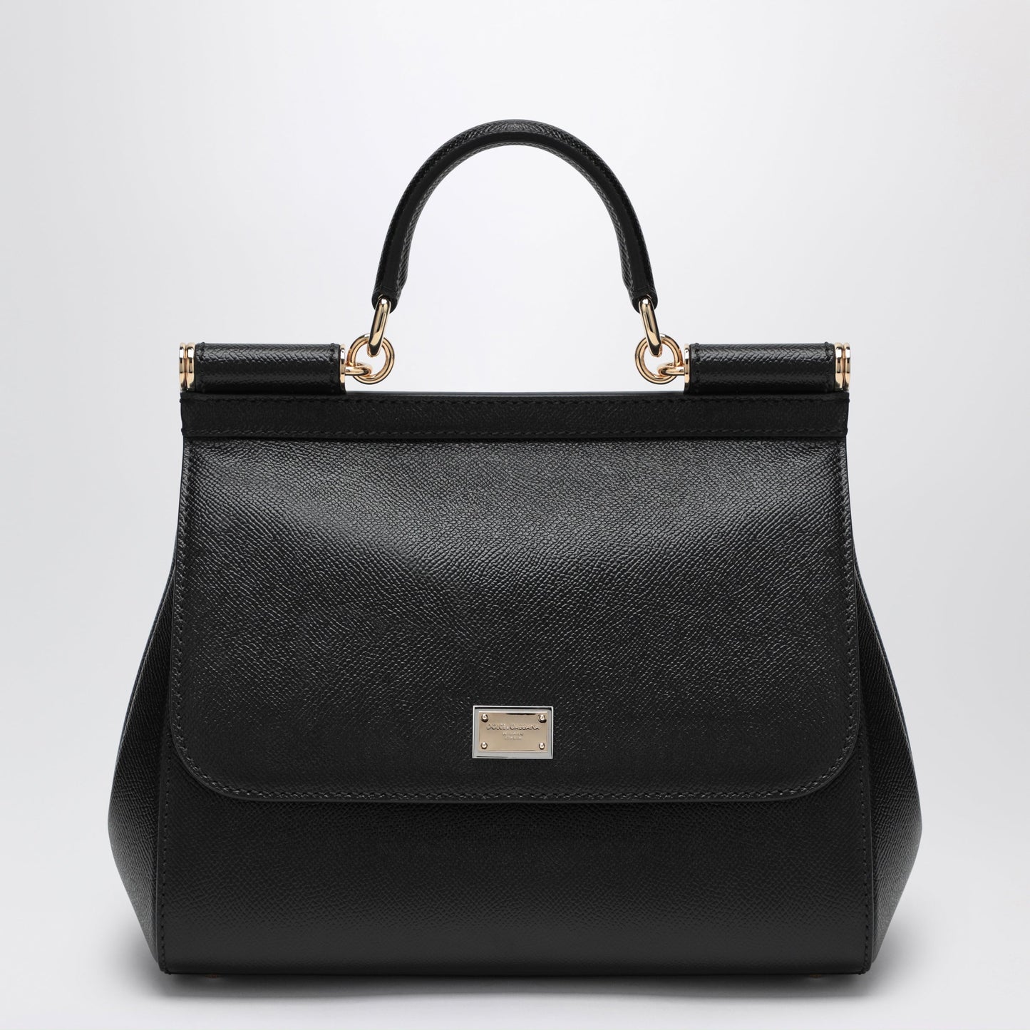 Dolce&Gabbana Large Black Sicily Handbag Women