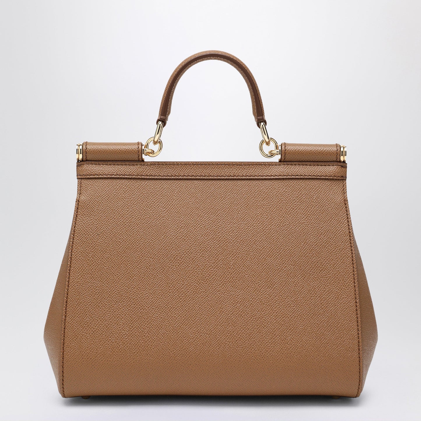 Dolce&Gabbana Large Caramel Sicily Hand Bag Women