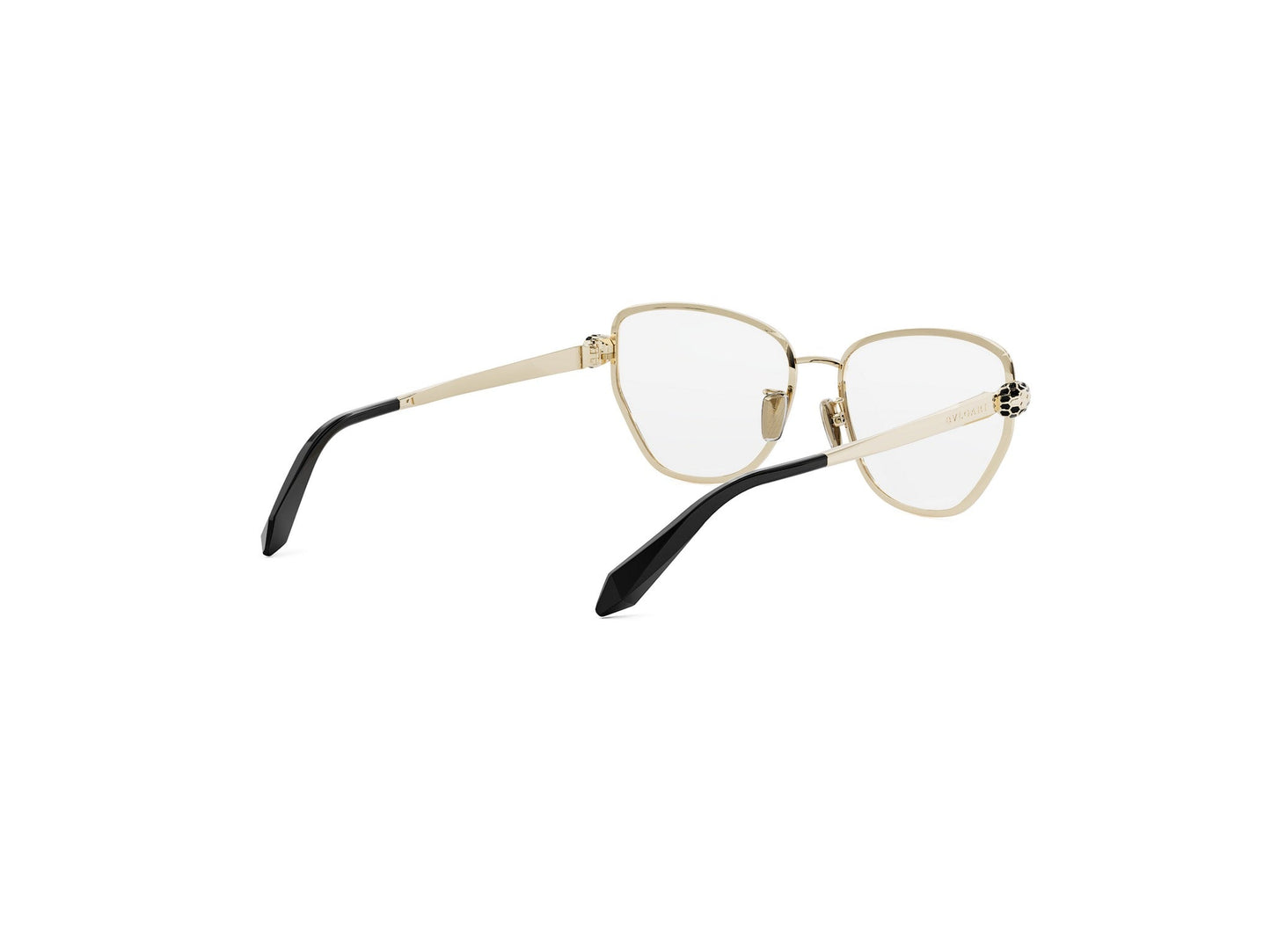Gold Cat Eye Metal Eyeglasses
