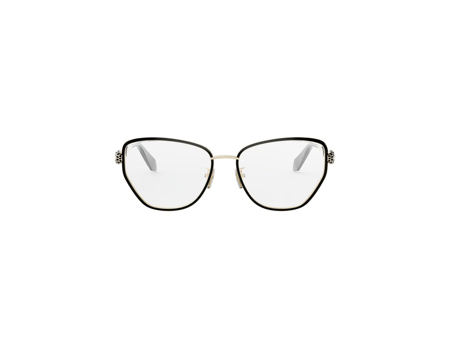 Gold Cat Eye Metal Eyeglasses