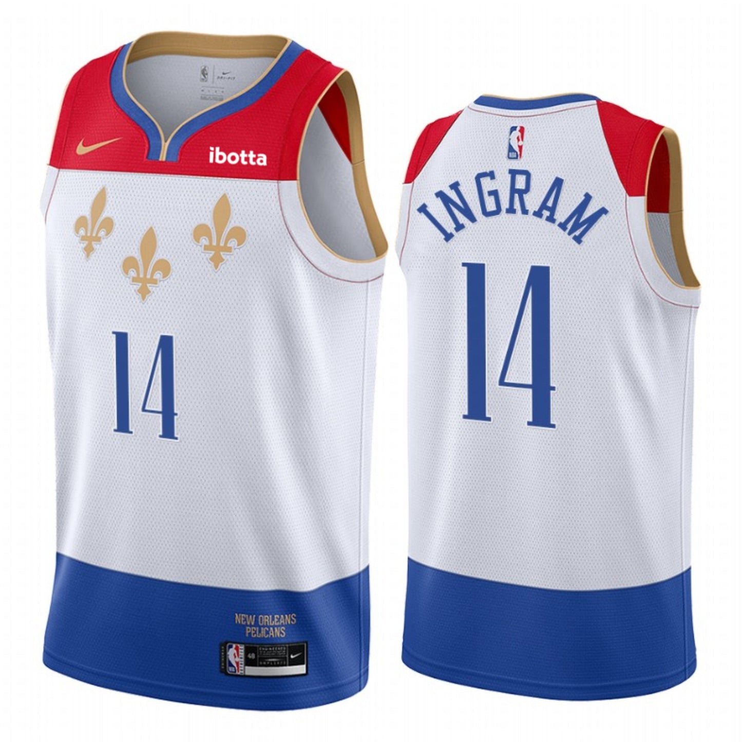 Brandon Ingram New Orleans Pelicans 14 Jersey