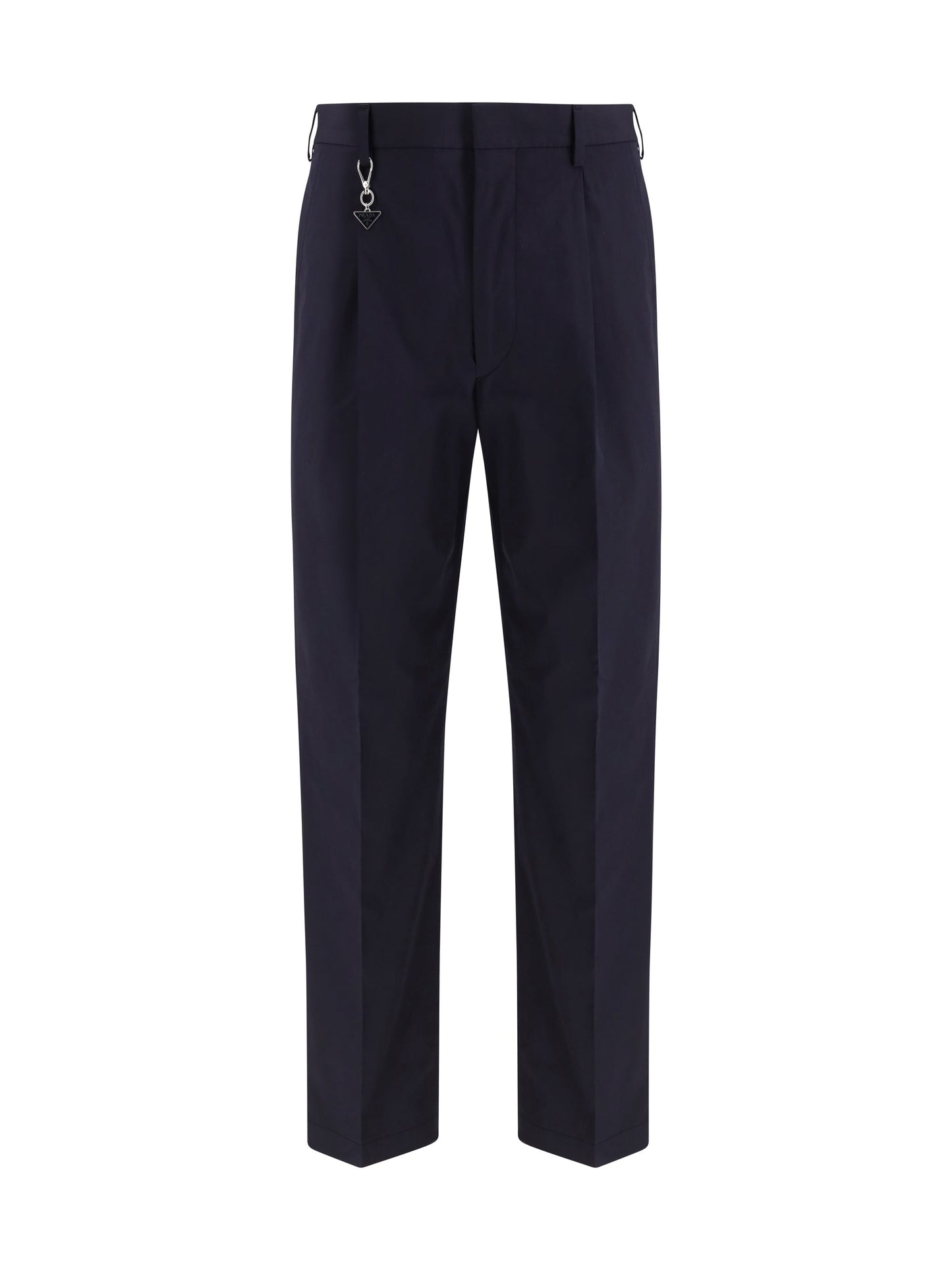 Prada Men Tailored Cotton Poplin Pants