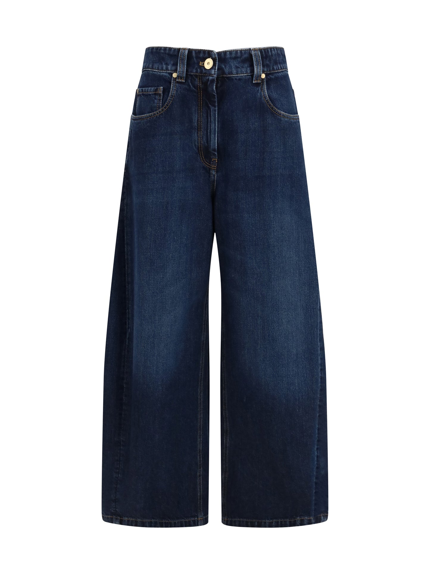 Brunello Cucinelli Women Barrel-Leg Jeans