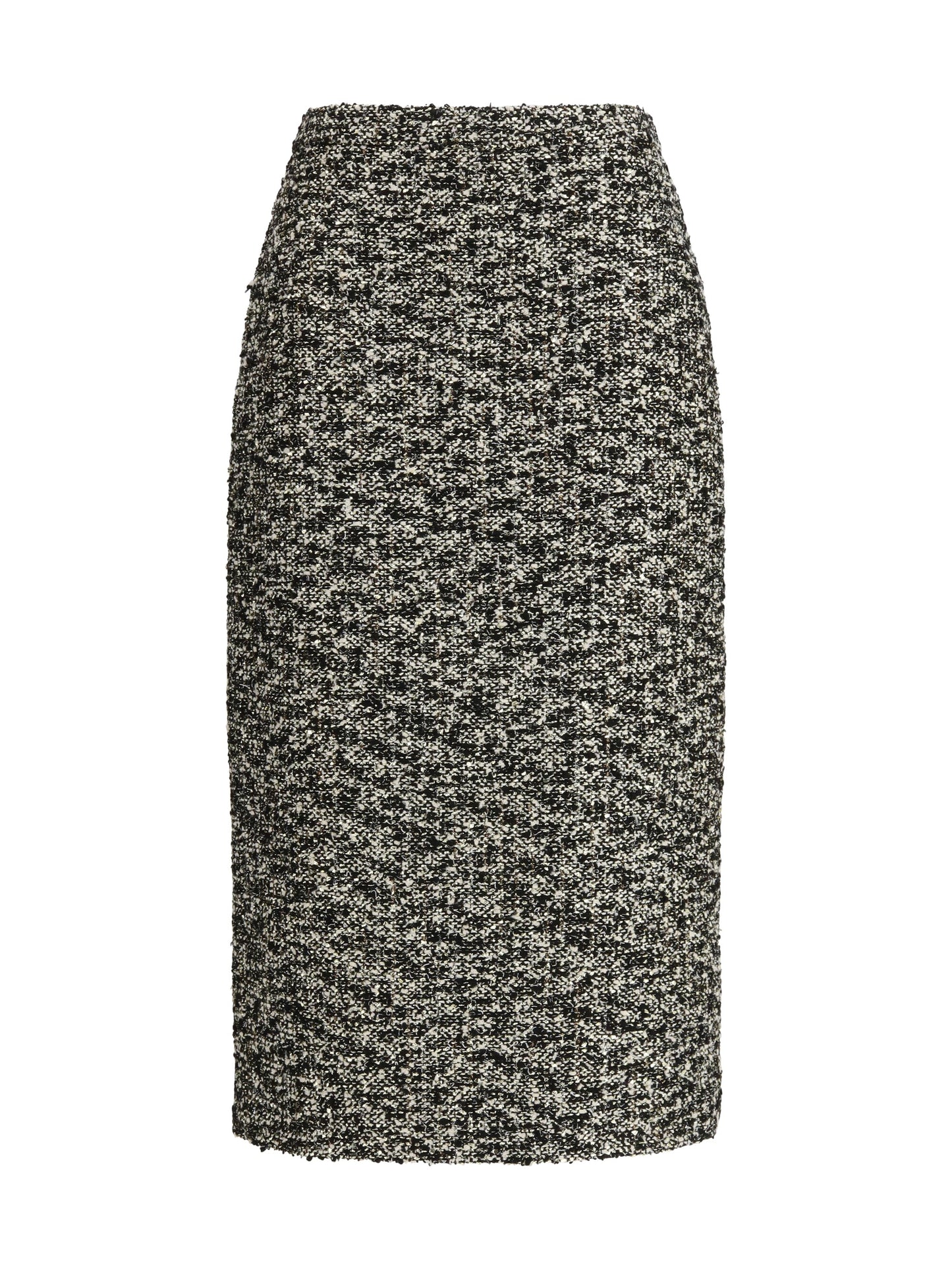 Gucci Women Midi Skirt In Laminated Bouclé Fabric