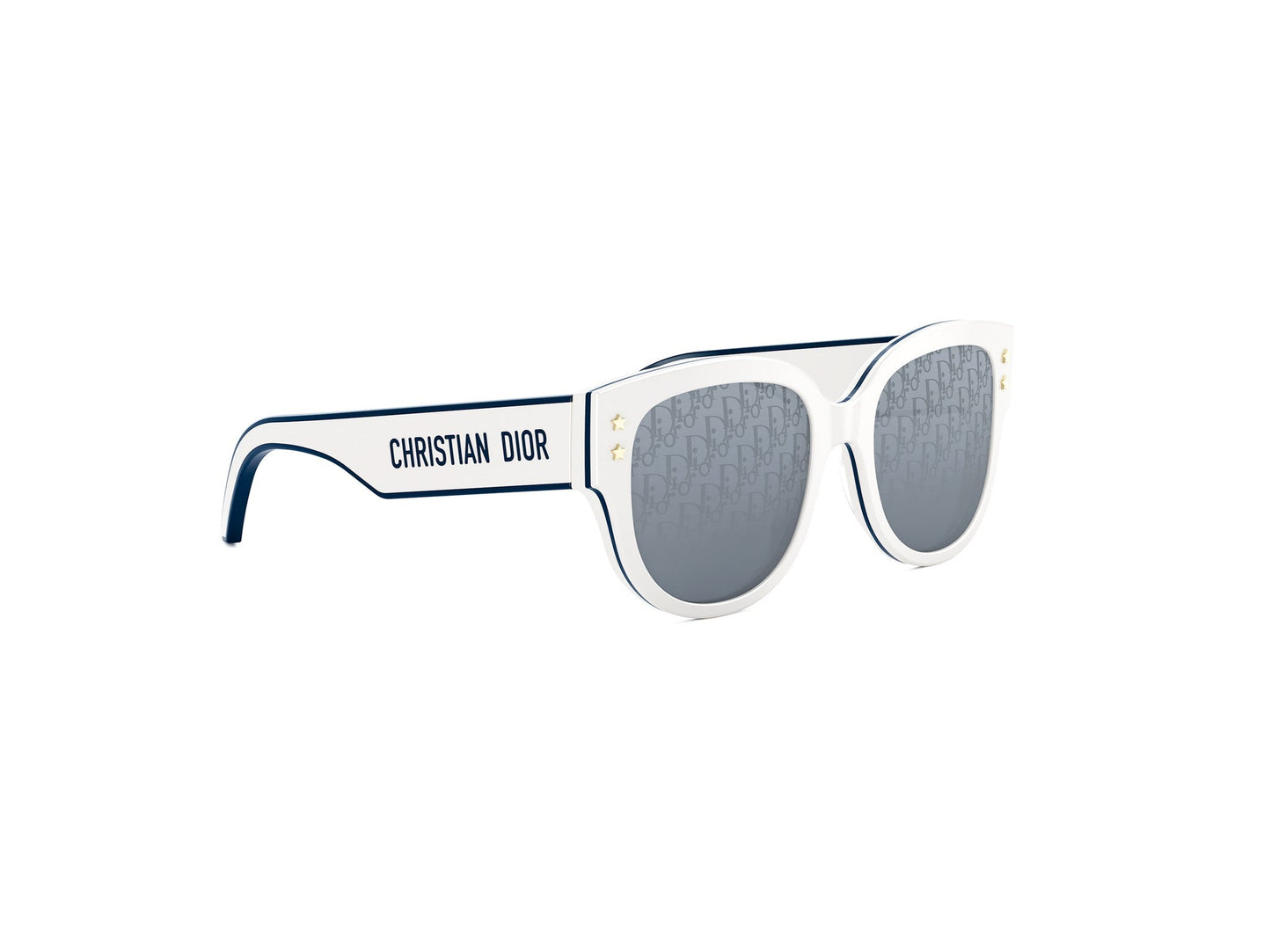 White Butterfly Acetate Sunglasses