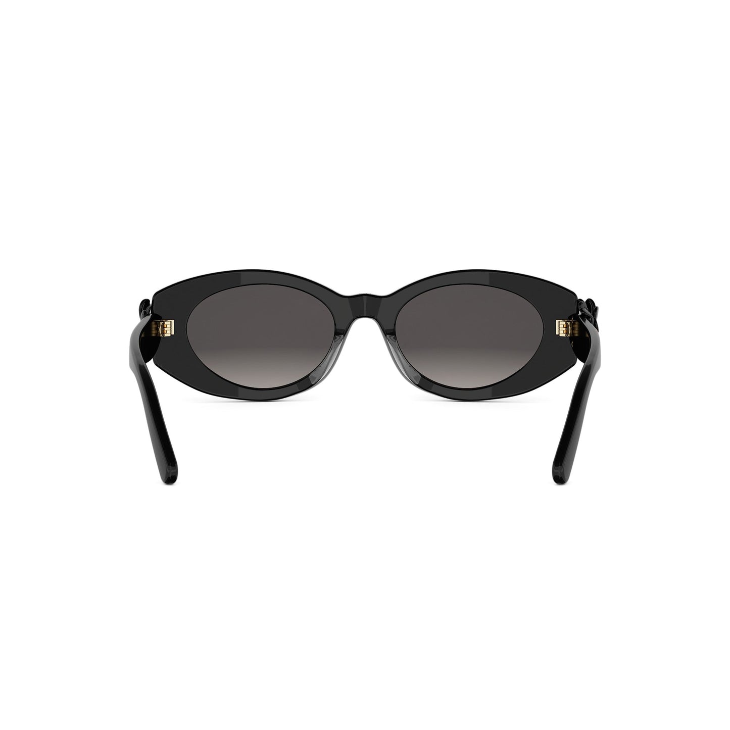 Shiny Oval Acetate Sunglasses