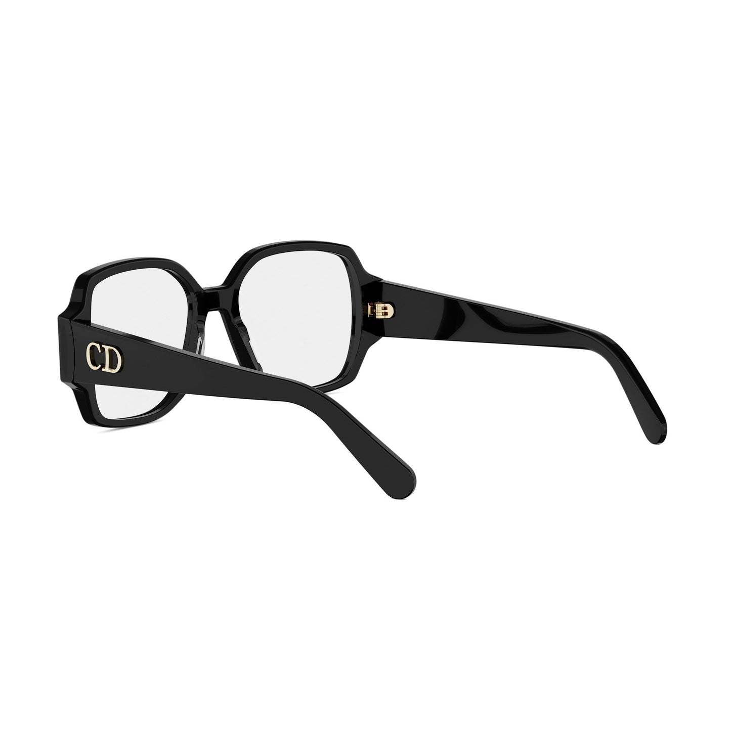 Shiny Rectangular Acetate Eyeglasses