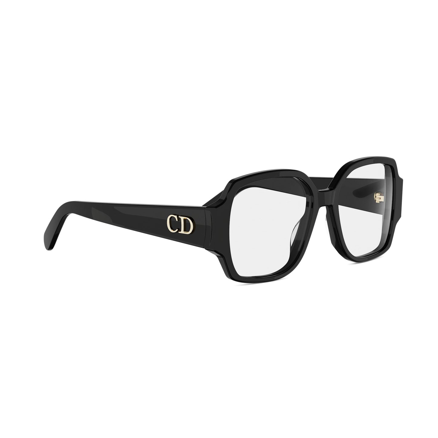 Shiny Rectangular Acetate Eyeglasses