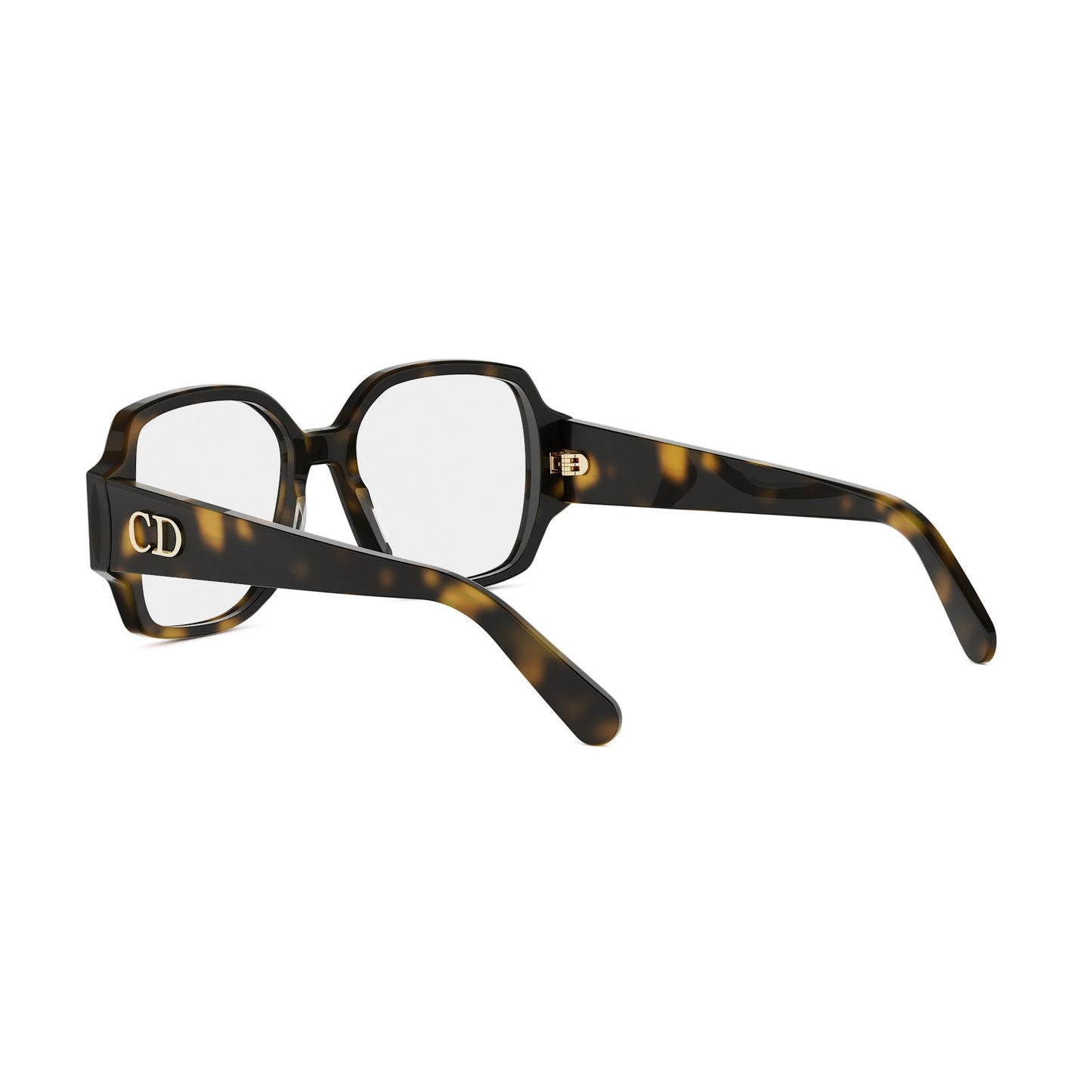 Shiny Rectangular Acetate Eyeglasses