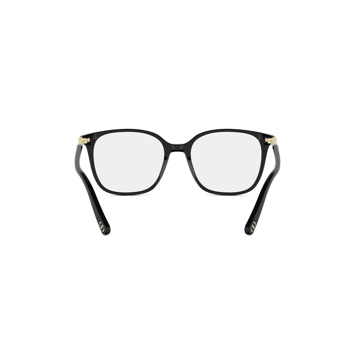 Black Square Acetate Eyeglasses