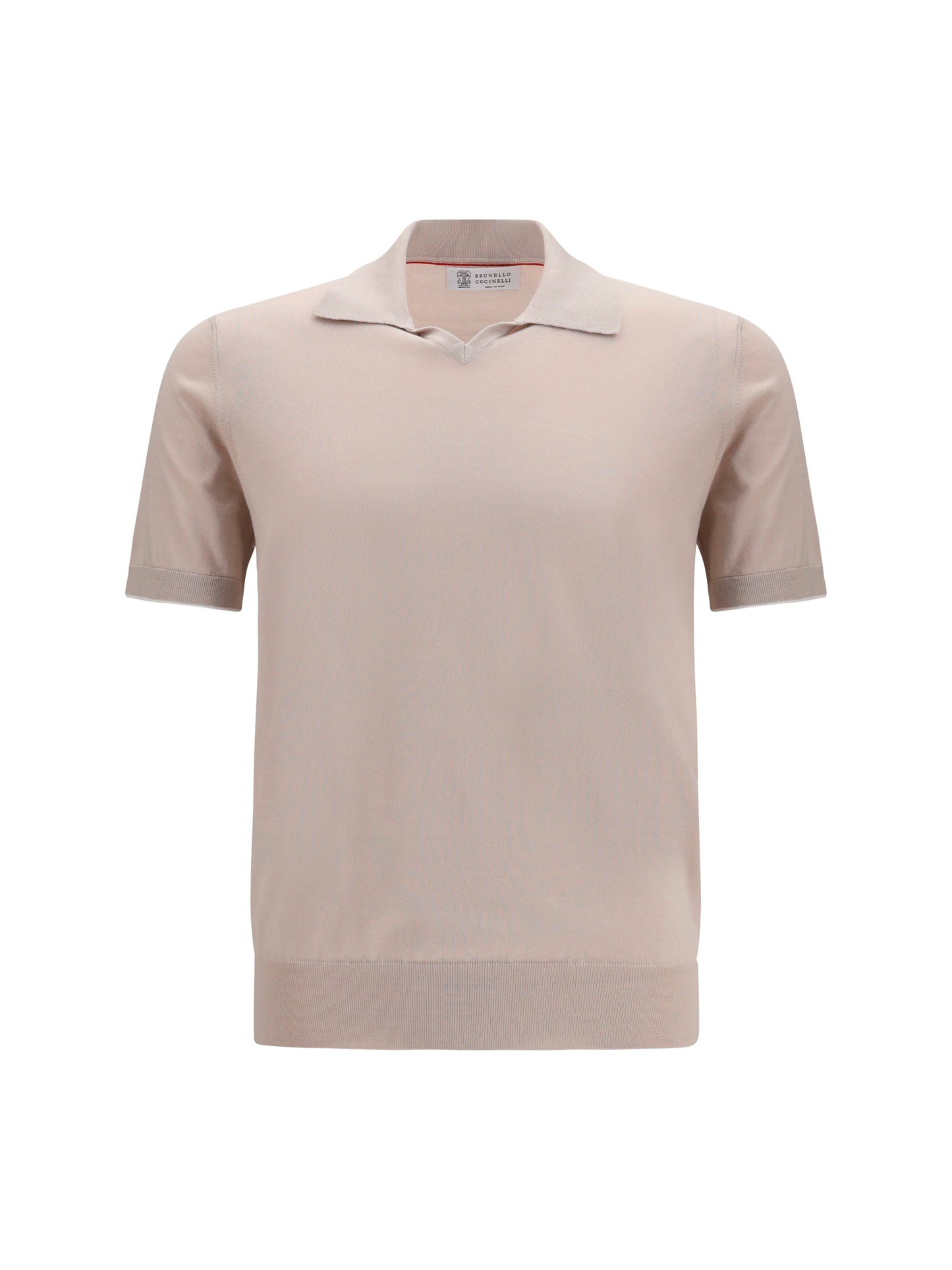 Brunello Cucinelli Men Cotton Polo Shirt