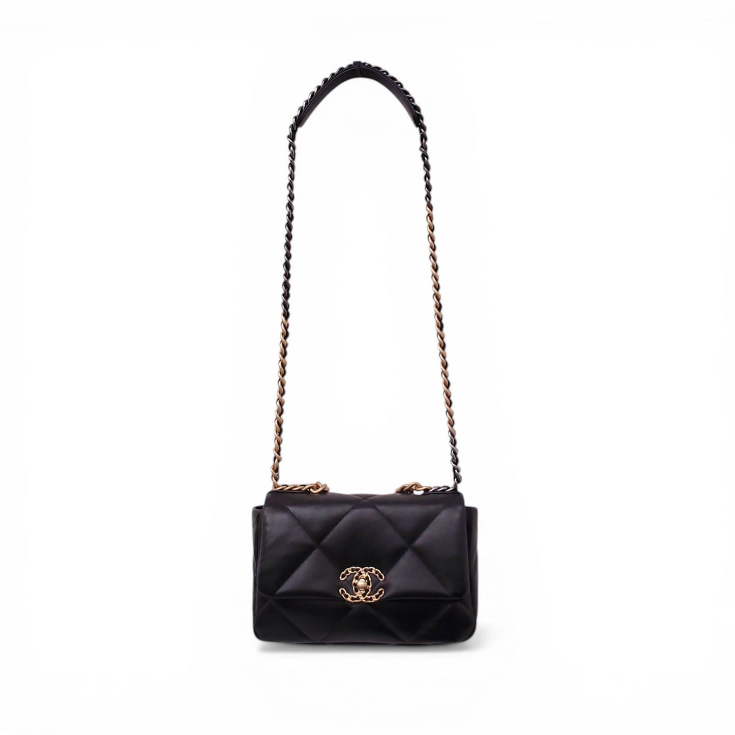 CHANEL 19 BLACK FLAP BAG