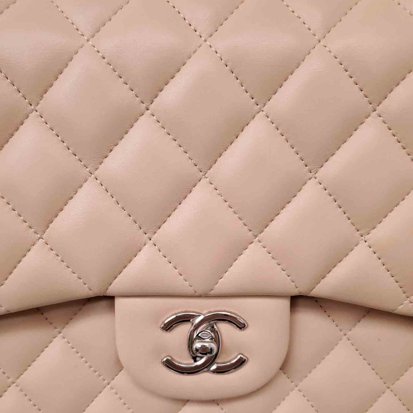 CHANEL NUDE JUMBO FLAP BAG