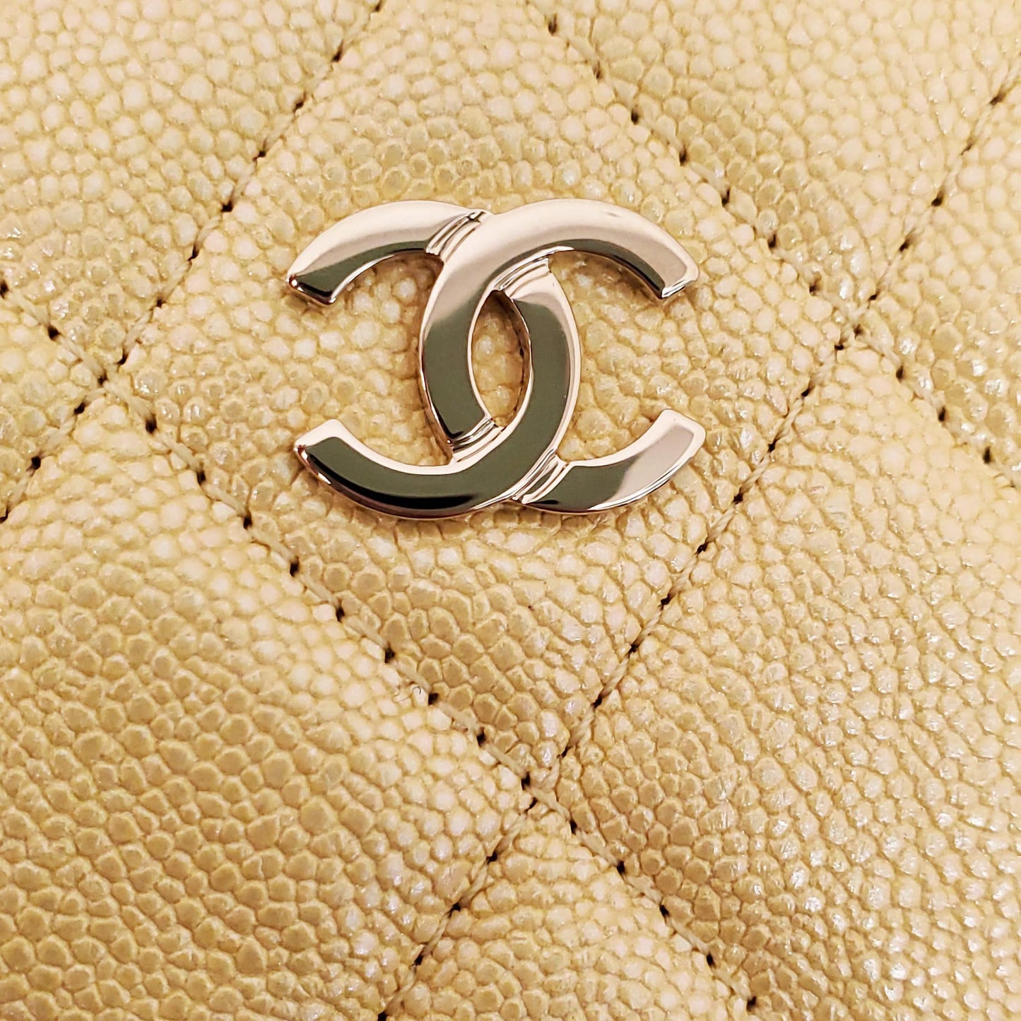 CHANEL YELLOW COIN PURSE
