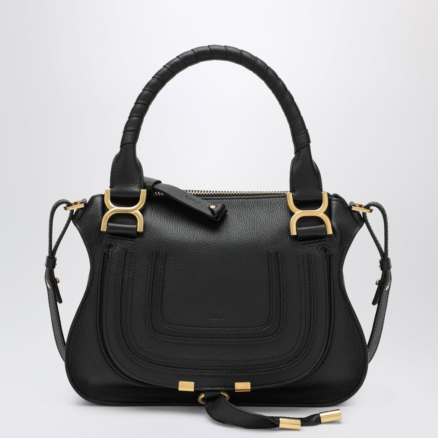 Chloe Marcie Small Bag In Black Women