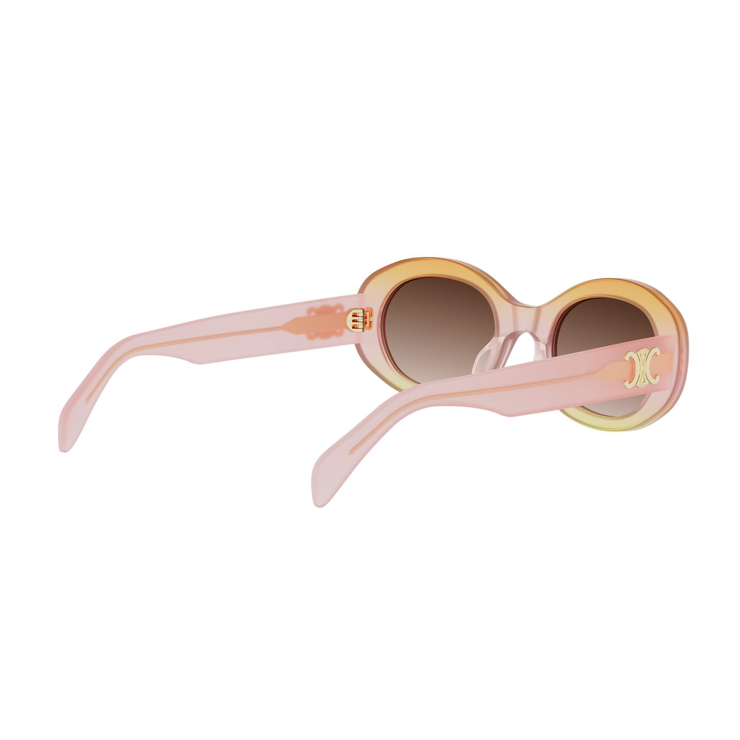 Oval Acetate Sunglasses