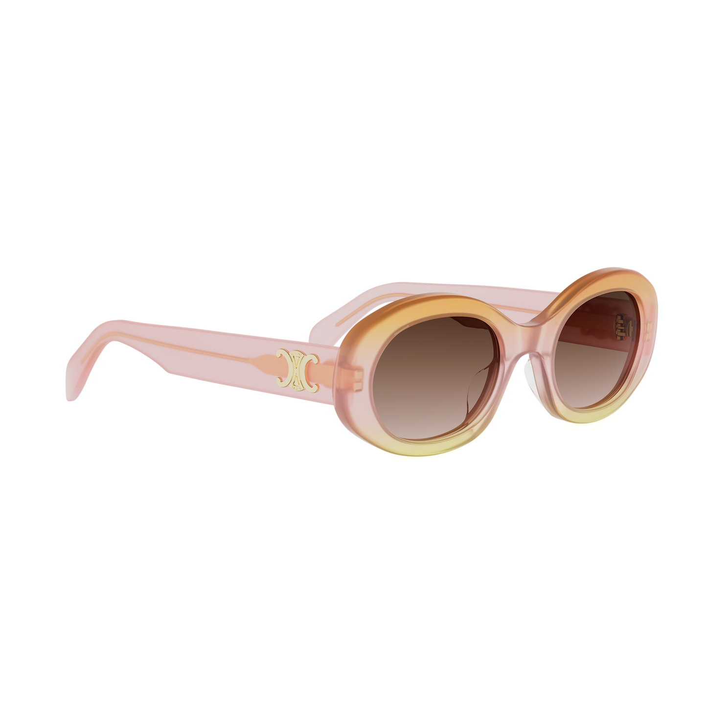 Oval Acetate Sunglasses