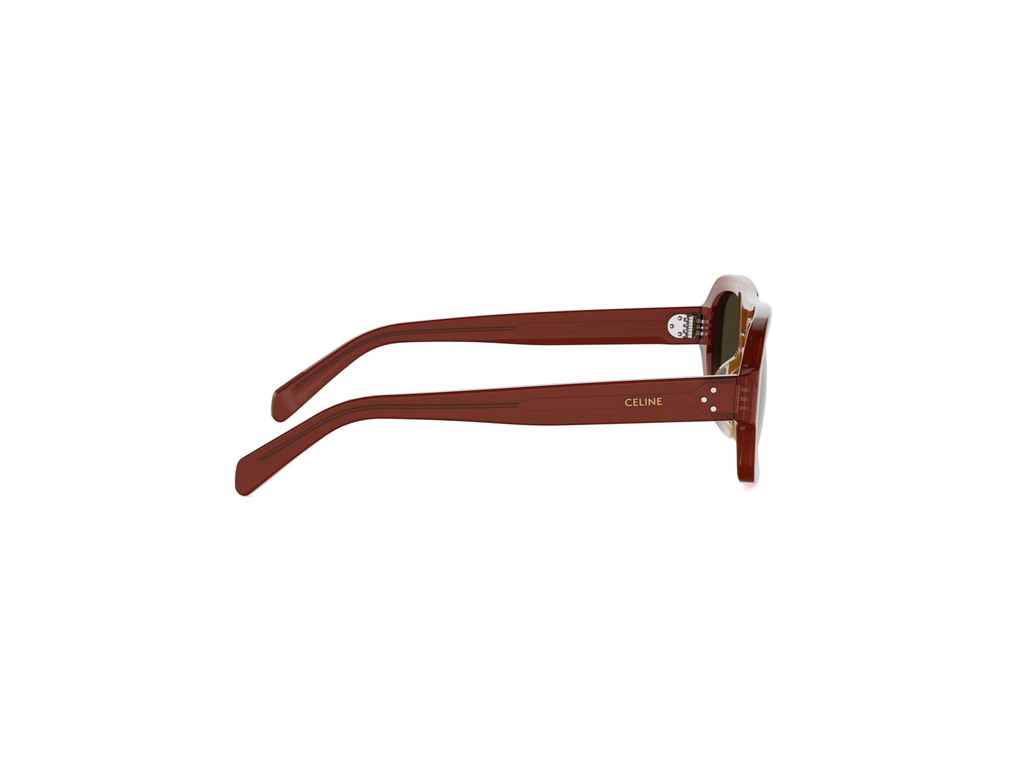 Brown Pilot Acetate Sunglasses