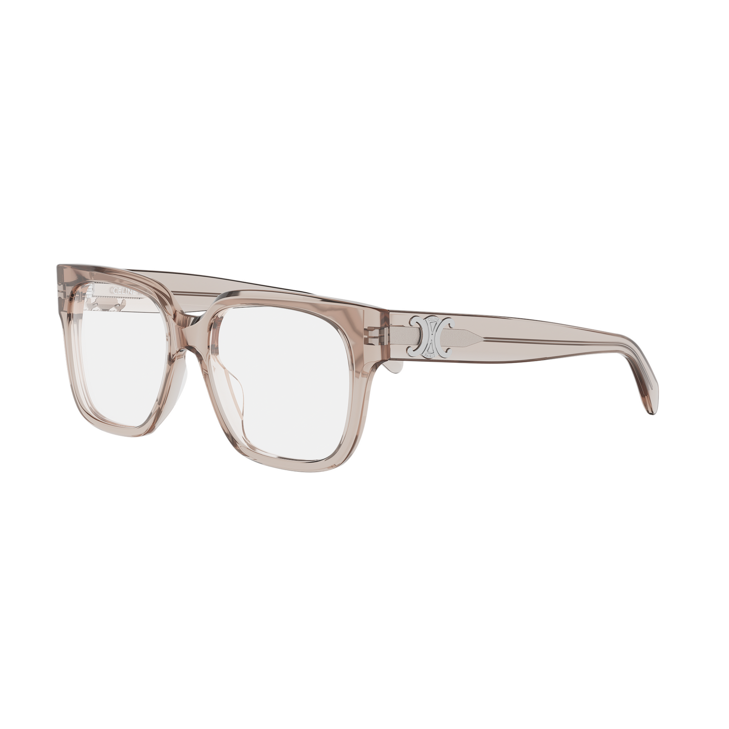 Brown Square Acetate Eyeglasses