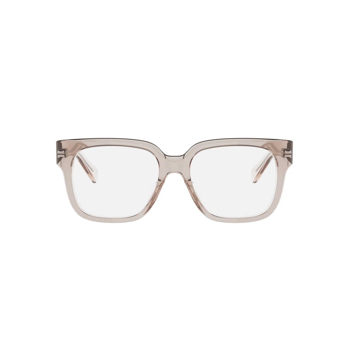 Brown Square Acetate Eyeglasses