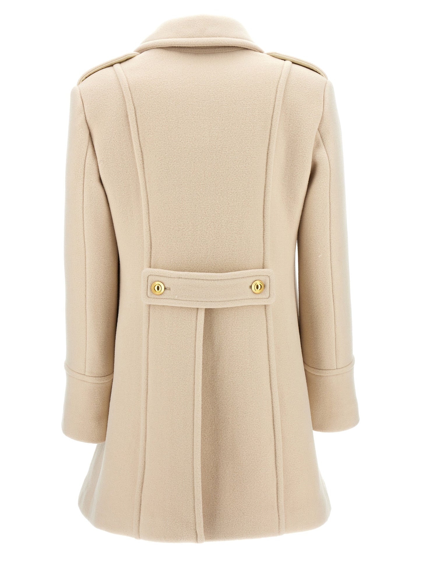 Tom Ford Women Single-Breasted Wool Coat