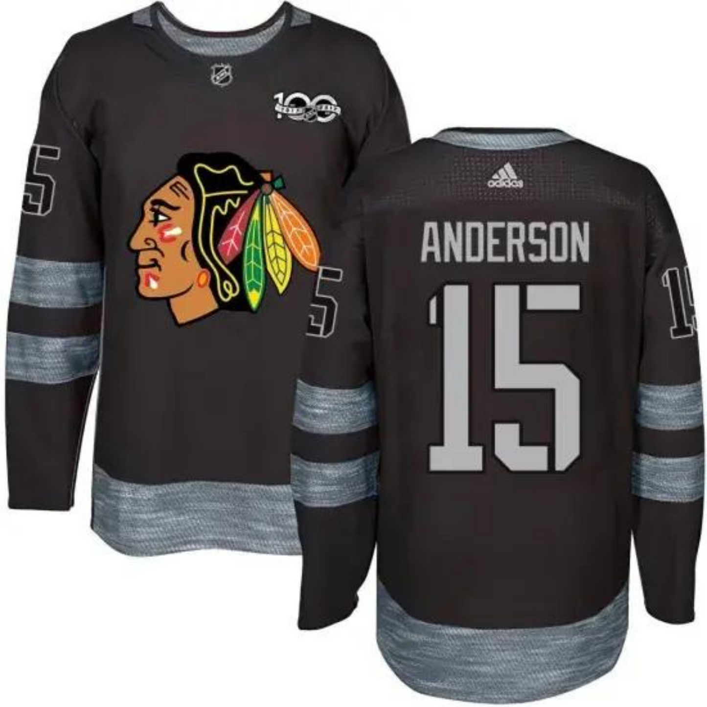 Joey Anderson Chicago Blackhawks 15 Jersey