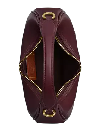 Coach Carmen Mini Crossbody Bag With Beaded Coach Graphic