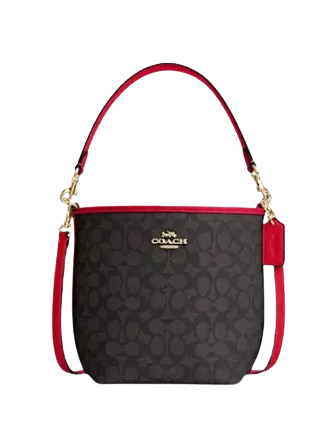 Coach City Bucket Bag In Signature Canvas
