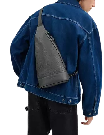 Coach Dominic Sling Pack In Signature Leather