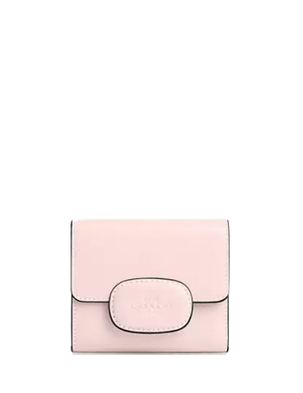Coach Eliza Small Wallet With Leather Covered Closure