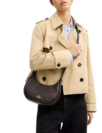 Coach Emily Shoulder Bag In Signature Canvas