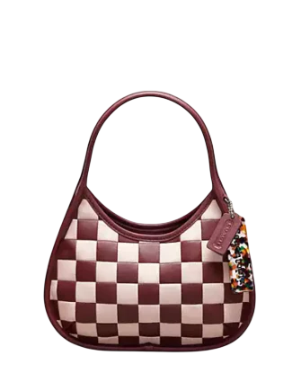 Coach Ergo Bag In Checkerboard Upcrafted Leather