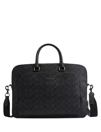 Coach Ethan Brief In Signature Canvas