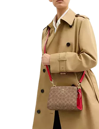 Coach Gia Crossbody Bag In Signature Canvas
