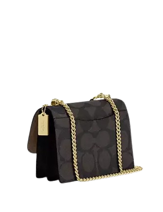 Coach Klare Crossbody Bag In Blocked Signature Canvas