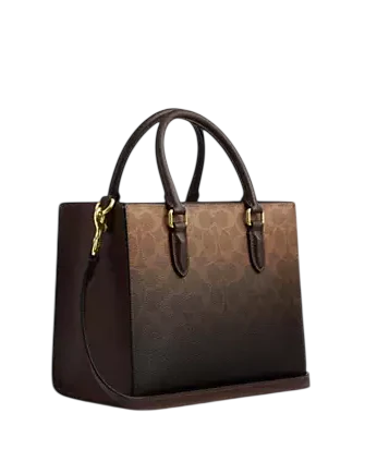 Coach Maggie Small Tote Bag In Ombre Signature Canvas