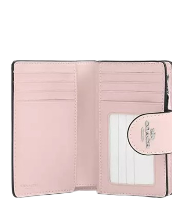 Coach Medium Corner Zip Wallet In Signature Leather