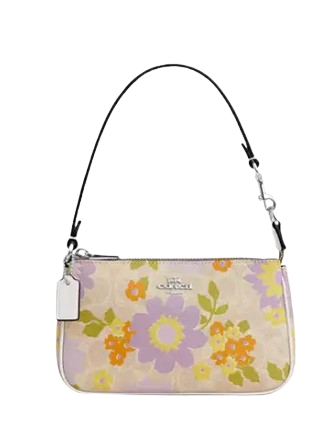 Coach Nolita 19 In Signature Canvas With Floral Print